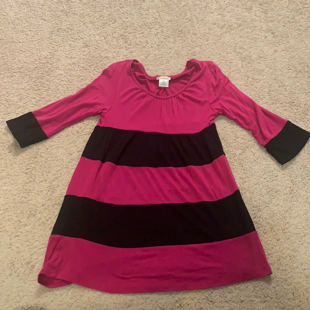 authentic sally miller size 10 stripped dress